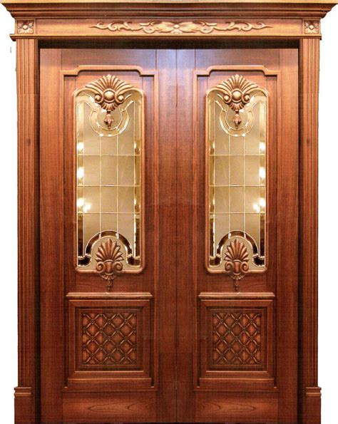 Main Entrance Carved Solid Wooden Double Doors Design Buy Double