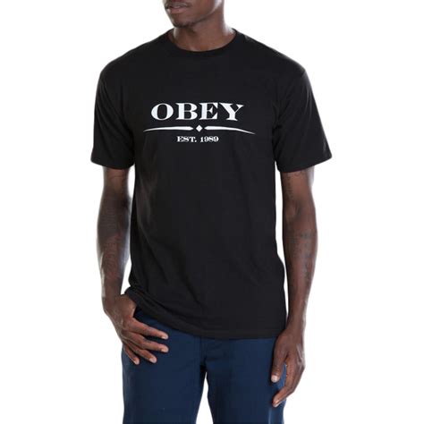 Buy kscy products with click & collect. Obey Clothing Au Courant T-Shirt | evo