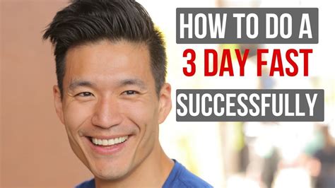 How To Do A 3 Day Fast Successfully Youtube