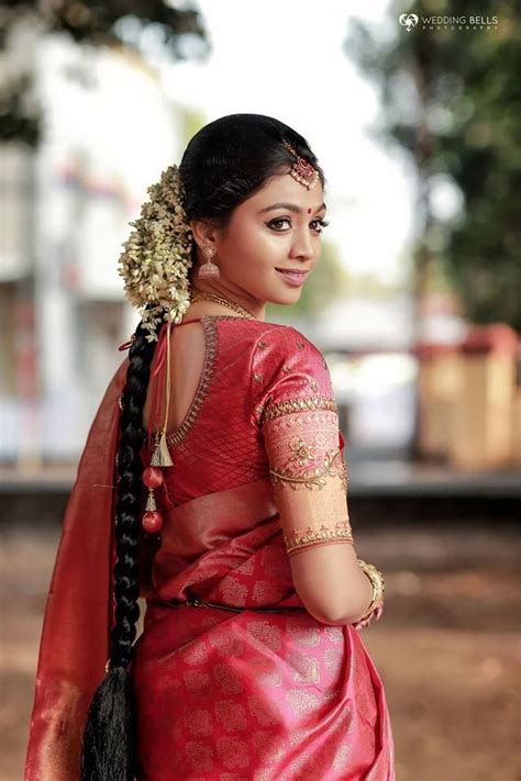 Priyanka Sachin Ezwed Real Wedding Kerala Wedding Saree Wedding Saree Collection Wedding