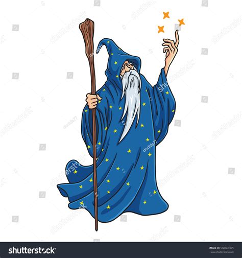 Merlin Wizard Over 1518 Royalty Free Licensable Stock Vectors