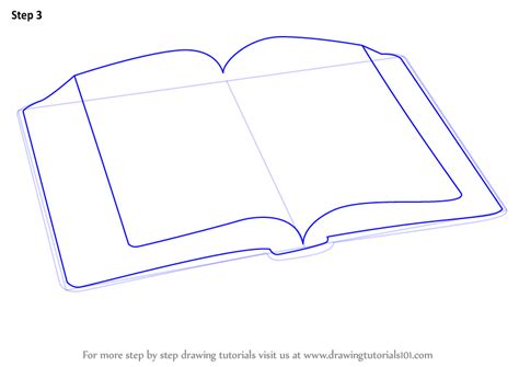 How to draw 100 different ways. Learn How to Draw an Open Book (Everyday Objects) Step by ...