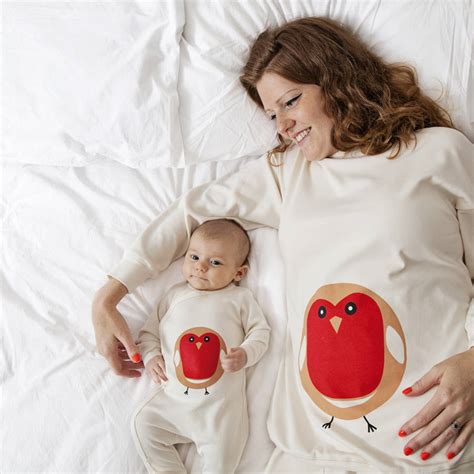 Search, discover and share your favorite mom and baby gifs. Mum And Baby Matching Set Robin Pyjamas By Pj Mamma ...