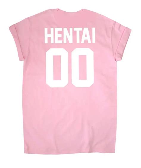 Hentai 00 Back Letters Print Women T Shirt Cotton Casual Funny Tshirts For Lady Top Tee Hipster