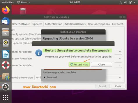 How To Upgrade Ubuntu 1804 Lts To Ubuntu 2004 Lts