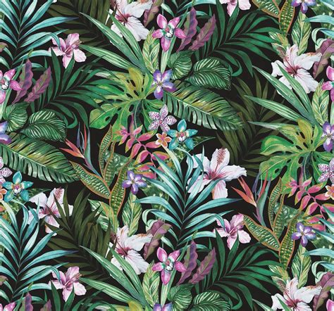 How To Nail The Tropical Print Trend Tropical Painting Tropical Home