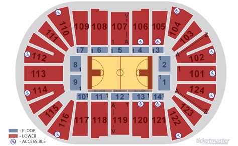 Centurylink Center Bossier City Tickets Schedule Seating Chart