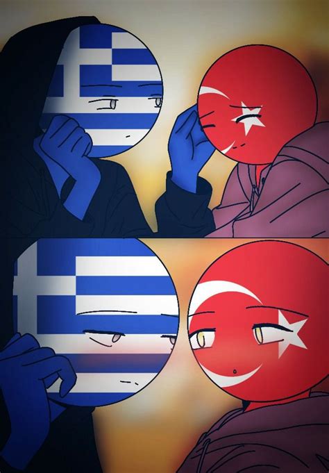 Countryhumans Turkey X Greece Çift çizimleri Çizim Bff