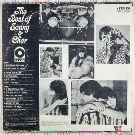 Sonny And Cher ‎ The Best Of Sonny And Cher 1967 Vinyl Lp Compilation