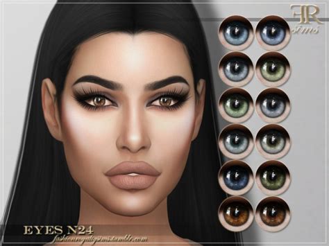 The Sims Resource Eyes N24 By Fashionroyaltysims • Sims 4 Downloads