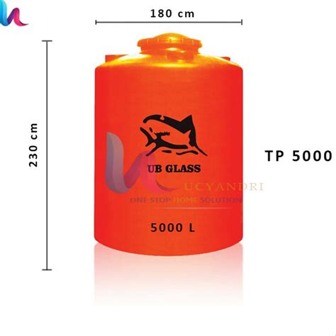 Rekomendasi 4 jenis tandon air. Jual Tangki Air UB Glass TP 5000 Toren Tandon Plastik ...