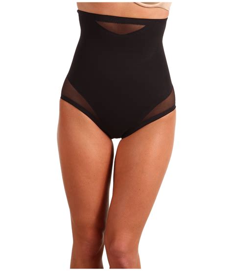 Miraclesuit Shapewear Extra Firm Sexy Sheer Shaping Hi Waist Brief At