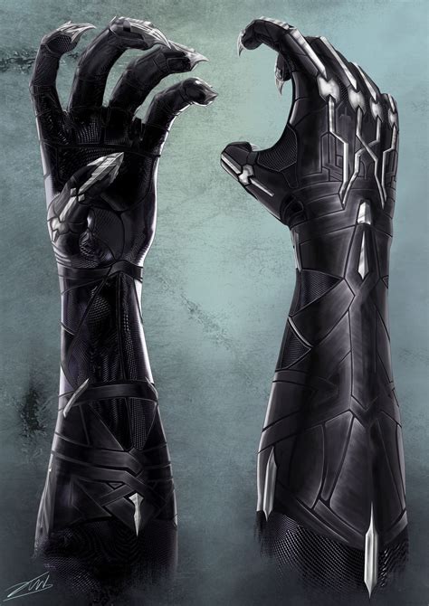 Panther Claws Black Panther Costume Black Panther Marvel Black