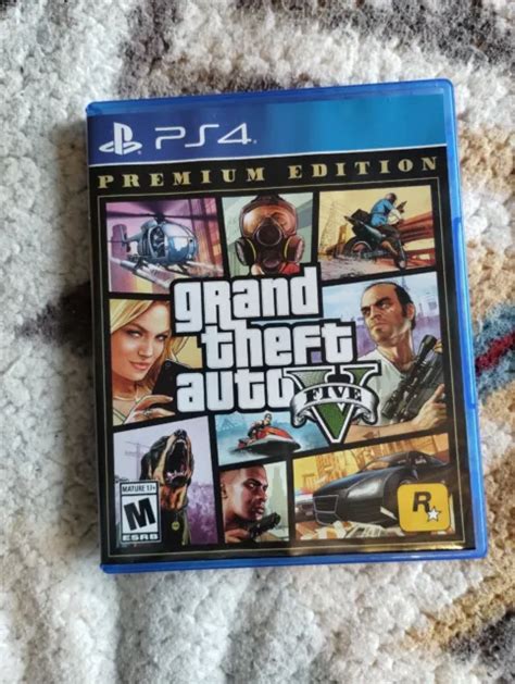 Grand Theft Auto V Premium Edition Sony Playstation 4 Ps4 1699
