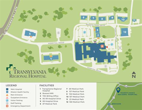 Parking And Campus Map Mission Health