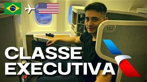 K A Classe Executiva Da American Airlines S O Paulo Miami B Er Youtube