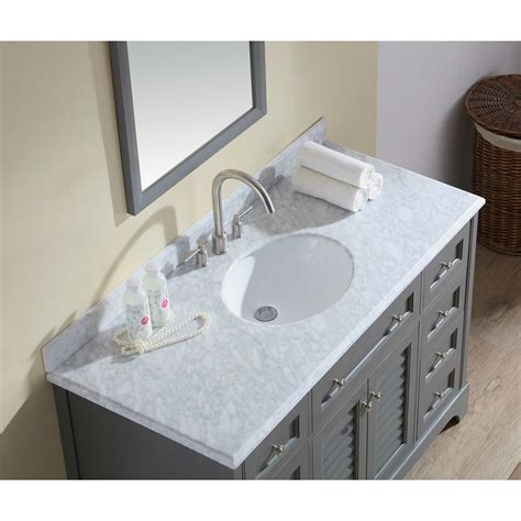 Ari Kitchen & Bath Madison 48" Single Bathroom Vanity Set ...