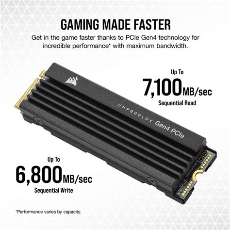 Corsair Mp600 Pro Lpx 1tb2tb Pcie Gen4 X4 Nvme M2 Ssd Compatible