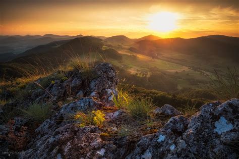 Photography Nature Landscape Rocks Plants Mountains Hills Sun