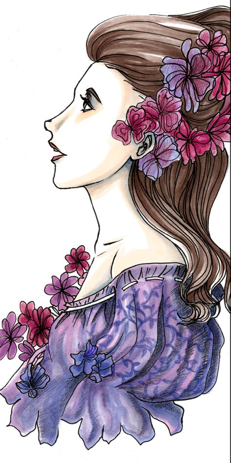 Flower Girl By Leeyunna On Deviantart