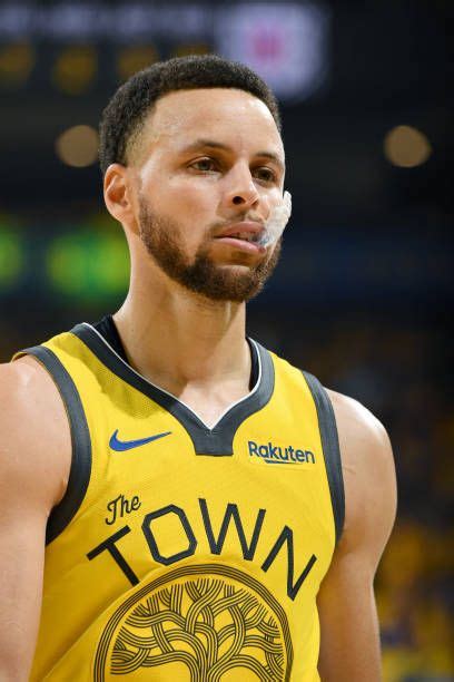 Stephen Curry Of The Golden State Warriors Looks On In Game Two Of Stephen Curry Nba