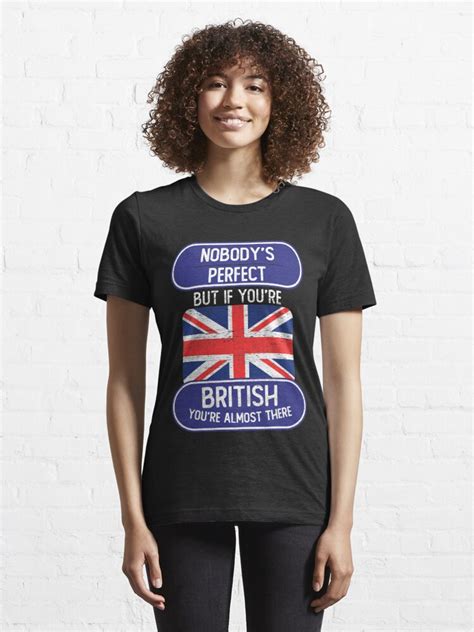 Proud To Be British T Shirt For Sale By Masterklaw Redbubble