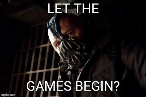Let The Games Begin Bane  Captions Tempo