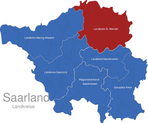 Searchable map of saarland using google earth data. Saarland Landkreise interaktive Landkarte | Image-maps.de