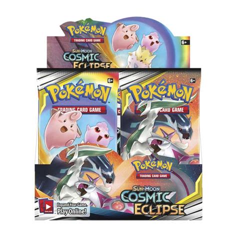 Check spelling or type a new query. Pokémon TCG: Sun & Moon—Cosmic Eclipse Booster Display Box ...