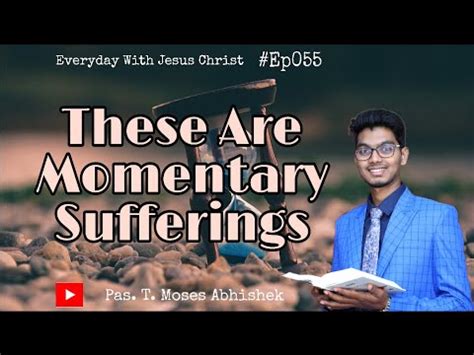 And the source of all those influences of the holy spirit, by which alone true matthew henry's concise commentary. These Are Momentary Sufferings || 1 Peter 5:10 # ...
