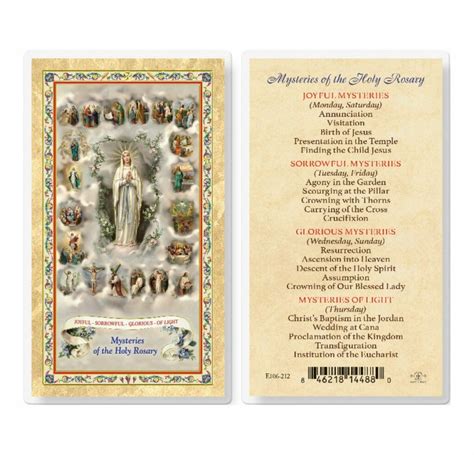 The Magnificat Holy Card 50 Pack Buy Religious Catholic Store