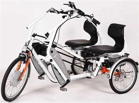 Orion Side By Side Adult 8 Speed Electric Recumbent Tandem Tricycle