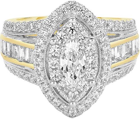 Jcpenney Fine Jewelry 2 Ct Tw Diamond Bridal Ring Jcpenney Fine