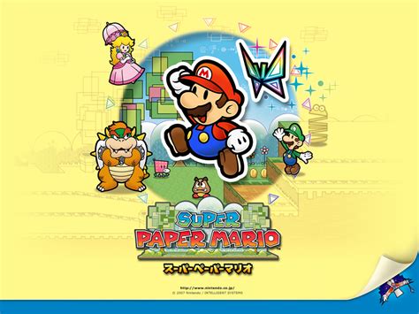 Super Paper Mario Super Mario Bros Wallpaper 5600724 Fanpop