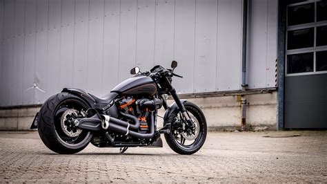 Thunderbike Black Rebel Harley Davidson Fxdr Custom Motorcycle
