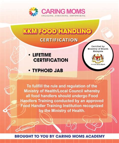 A fine of not more than rm10,000 or not more than two years imprisonment would fail to do so. KKM Food Handling Certification Course 06 Nov 2020