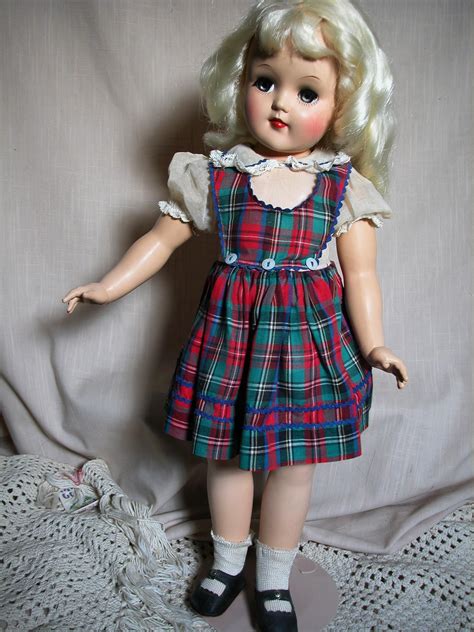 Ideal Toni Doll P 93 All Original High Color 1950s Doll Dress Doll Clothes Dolls