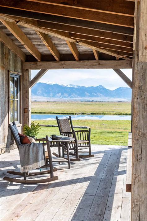 Tour This Cozy Rustic Cabin With Idyllic Views Over The Montana