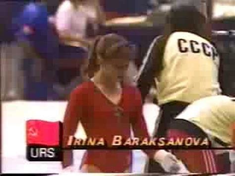 Irina baraksanova (urs) 1985 alternate europeans | bb. Irina Baraksanova - 1985 Montreal - UB - YouTube