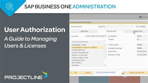 Sap Business One User Authorization A Guide To Managing Users