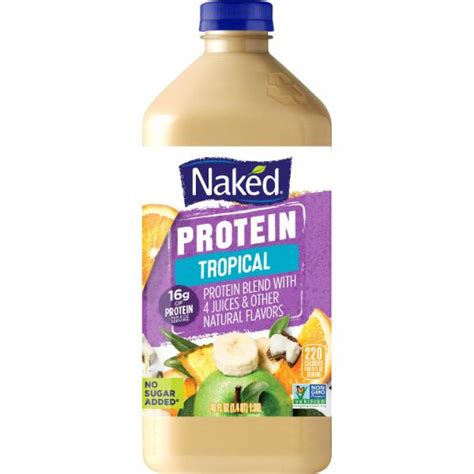 Naked Tropical Protein Juice Blend Smartlabel