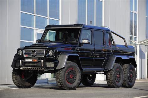 If it was longer, drivers could risk damaging. 2013 Brabus Mercedes Benz G63 AMG 6x6 W463 pickup offroad wallpaper | 4096x2726 | 630699 ...