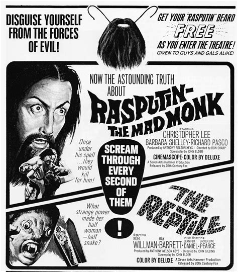Please help improve this article by adding citations to reliable sources. Old Horror Movie Newspaper Ads ~ vintage everyday