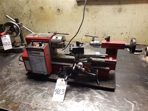 Central Machinery Precision Mini Lathe 7 X 10 Required Rigging And