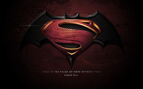 Superman And Batman Logo Wallpapers Wallpaper Cave