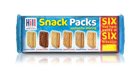 Hill Snack Pack Creams Packed 12 X 450gm Snack Packs Strawberries