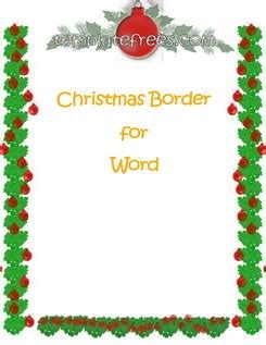 Download free printable invitations of holiday party. Holiday Borders For Word Documents | Free download on ...
