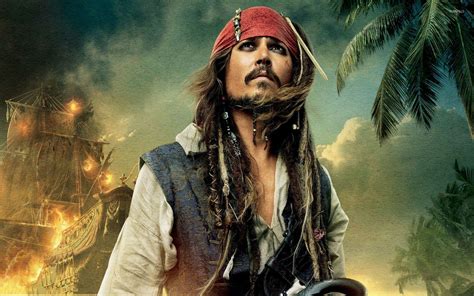 During the initial stages of the movie, depp put his own spin on jack sparrow that was inspired by keith richards since depp. Johnny Depp - Jack Sparrow Wallpapers - Wallpaper Cave