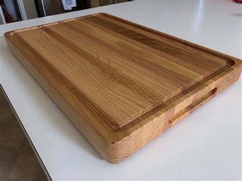 Laser Engraved White Oak Cutting Board By Todd