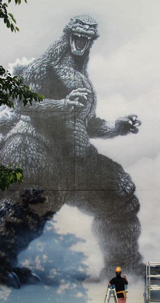 We have a massive amount of if you're looking for the best gojira flying whales wallpaper then wallpapertag is the place to be. Gojira! | Street art, Godzilla, Classic monsters